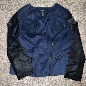 Alfani faux suede jacket